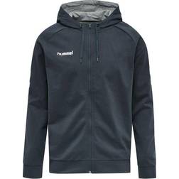 Hummel Go Cotton Zip Hoodie - India Ink