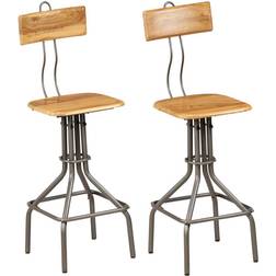 vidaXL 245807 Tabouret de bar 102cm 2pcs