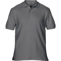 Gildan Premium Cotton Sport Double Pique Polo Shirt - Charcoal