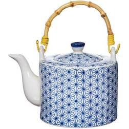 Sass & Belle Japandi Sashiko Pattern Teapot