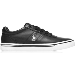 Polo Ralph Lauren Hanford Leather Trainers - Black