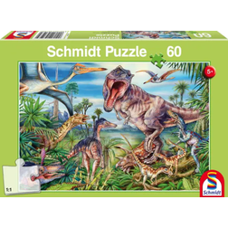 Schmidt Spiele Amongst the Dinosaurs 60 Pieces