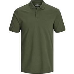 Jack & Jones Classic Polo Shirt - Green/Olive Night