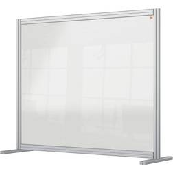 Nobo Premium Plus Clear Acrylic Protective Desk Divider Screen Modular System