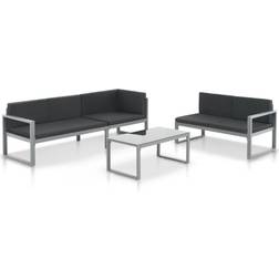 vidaXL 44448 Outdoor Lounge Set, 1 Table incl. 2 Sofas