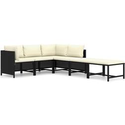 vidaXL 3059784 Lounge-Set, Tisch einschl. 4 Sofas