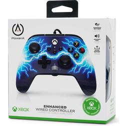 PowerA Manette filaire améliorée pour Xbox Séries X S Edition Arc Lightning