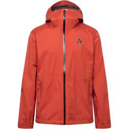 Black Diamond Stormline Stretch Rain Shell Jacket - Red Rock