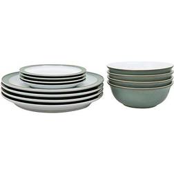 Denby Regency Green Dinner Set 12pcs