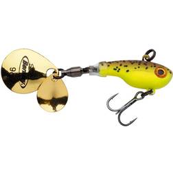 Berkley Pulse Spintail 7cm Brown Chartreuse
