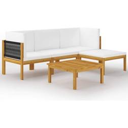 vidaXL 3057879 Loungesæt, 1 borde inkl. 3 sofaer