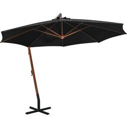 vidaXL Hanging Parasol with Pole 350cm