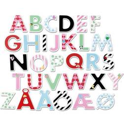 Micki I Letters & Stickers with Different Pattern