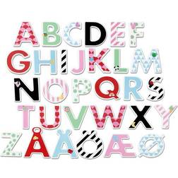 Micki N Letters & Stickers with Different Pattern