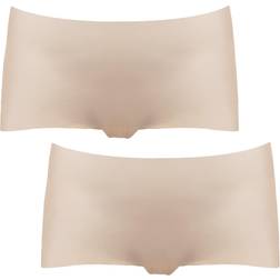 Magic Bodyfashion Dream Invisibles Boyshort 2-pack - Latte