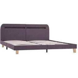 vidaXL Bed Frame with LED 22.5cm Bettrahmen 160x200cm