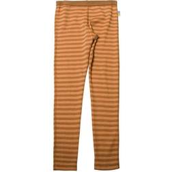 Joha Wool Leggings - Brown Stripe (25252-246-7061)