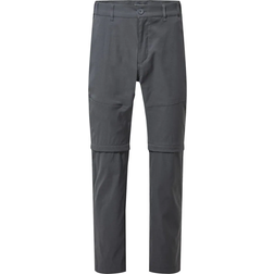 Craghoppers Kiwi Pro II Convertible Trousers - Lead Grey