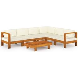 vidaXL 3057937 Loungesæt, 1 borde inkl. 6 sofaer