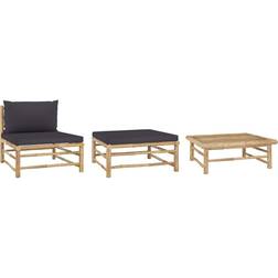 vidaXL 313150 Loungesæt, 1 borde inkl. 1 sofaer