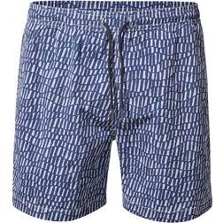 Craghoppers Nosilife Medici Board Short - Lapis Blue Print