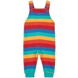 Frugi Parsnip Dungaree - Rainbow Stripe