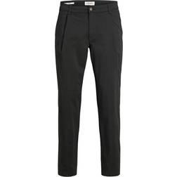 Jack & Jones Bill Rico Cropped AKM Chinos - Black