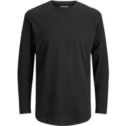 Jack & Jones JJENOA Tee O-Neck LS NOOS T-Shirt Uomo Nero