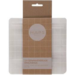 Haps Nordic Reusable Busta con zip 3pcs 0.4L