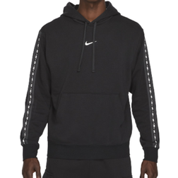 Nike Fleece Pullover Hoodie - Black/White