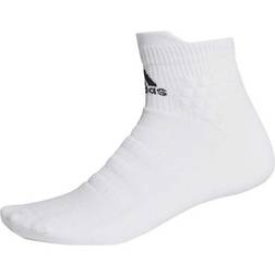 adidas Alphaskin Ankle Socks Unisex - White/Black/White