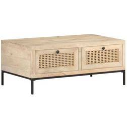 vidaXL - Coffee Table 19.7x35.4"