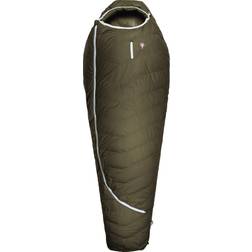 Grüezi Bag Biopod DownWool Ice CompostAble Slaapzak Olijf
