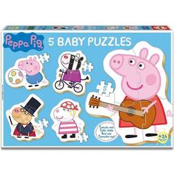 Educa Peppa Pig 5 Baby Puzzle 21 Pieces