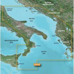 Garmin BlueChart g3 Vision Adriatic Sea, South Coast Charts