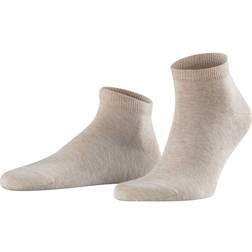 Falke Lot de 2 Paires de Chaussettes en Coton Mélangé - Beige