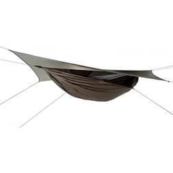 Hennessy Hammock Explorer Asym Classic Outdoor Hängematte mit Moskitonetz und Tarp, Einstieg von unten bis 213 cm Körpergröße