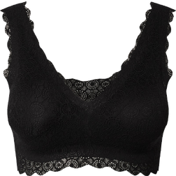 Magic Bodyfashion Soutien-Gorge Dentelle Sans Armature Noir