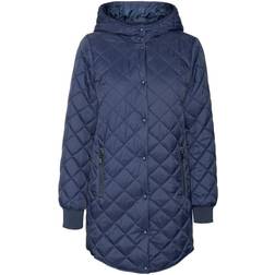 Vero Moda Quilted Jacket - Blue/Navy Blazer