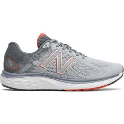 New Balance Fresh Foam 680v7 M - Grey/Ghost Pepper/Black