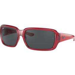 Ray-Ban RB9072S 707787 55 Lunettes De Soleil Monture Rouge