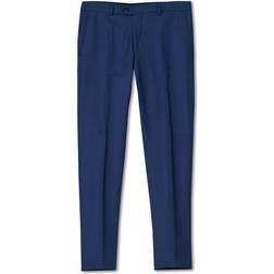 Oscar Jacobson Denz Wool Trouser - Blue