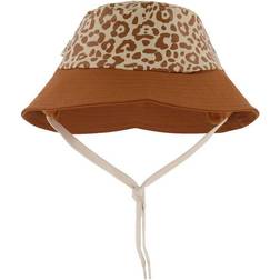 Kuling Recycled Rain Hat - Brown Leopard