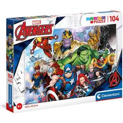 Clementoni Supercolor Marvel Avengers 104 Pieces