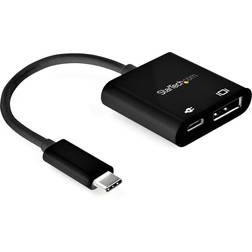 StarTech USB C-DisplayPort/USB C M-F 0.4ft