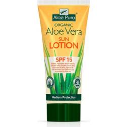 Aloe Pura Sun Lotion Organic Aloe Vera SPF15 200ml