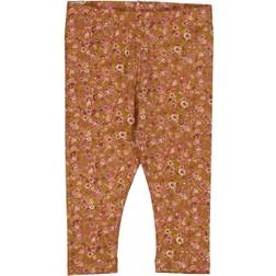 Wheat Baby Jersey Leggings - Bronze Flowers