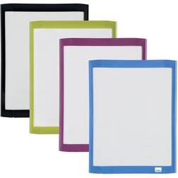 Nobo Lavagna Magnetica Cancellabile A Secco 21.6x28 cm Cornice Colori Assortiti