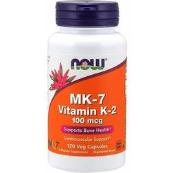 Now Foods MK7 Vitamin K2 100mcg 120 Stk.