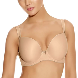 Freya Deco Moulded Plunge Bra - Nude